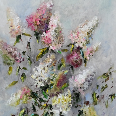 Painting for sale online - Hydrangea