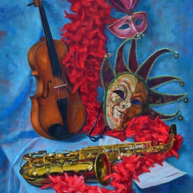 Painting for sale online - Theatrical Motif