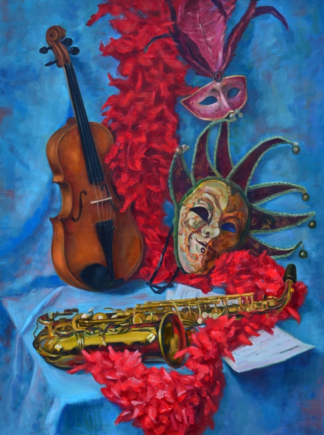 Painting for sale online - Theatrical Motif