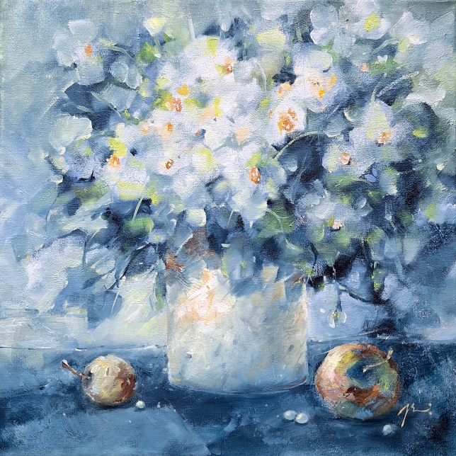 Painting for sale online - Crystal Bouquet