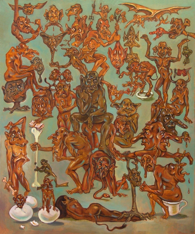 Painting for sale online - Monsters