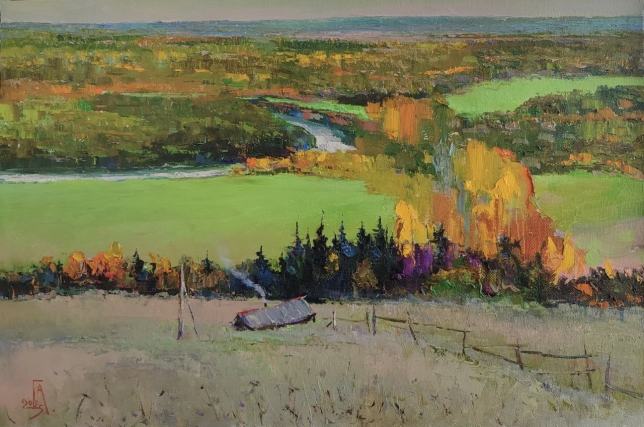 Painting for sale online - Autumn is on the doorstep