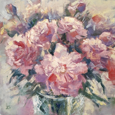 Painting for sale online - Peonies from Mark