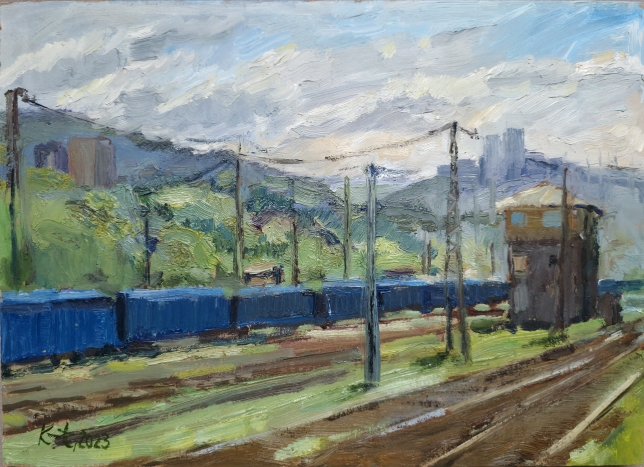 Painting for sale online - Far Eastern Railway