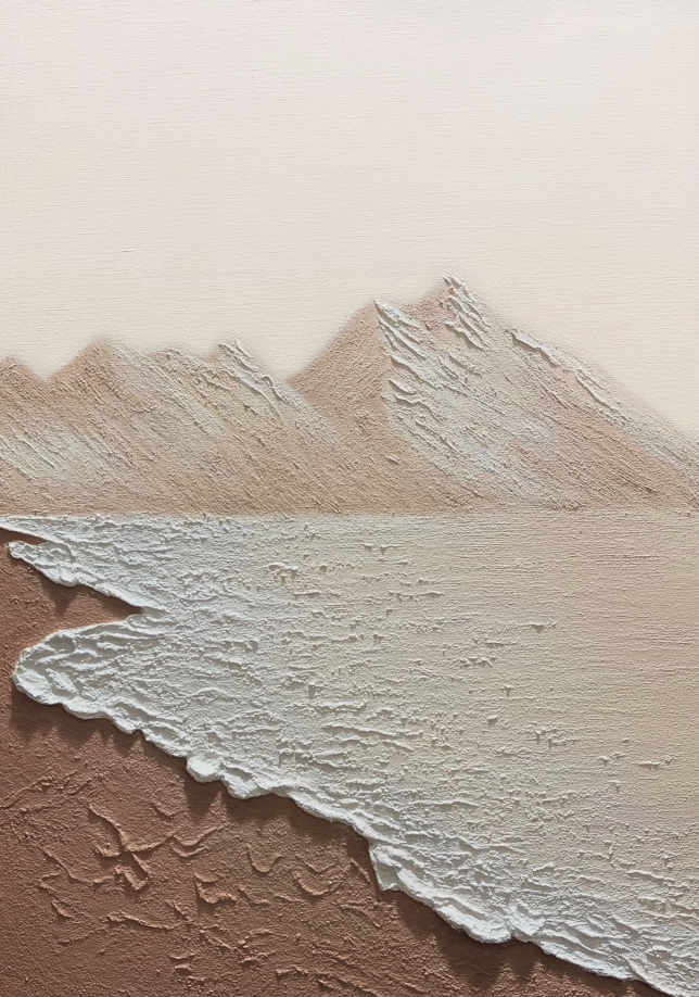 Painting for sale online - Mountains, sea and shore