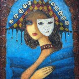 Painting for sale online - Mask