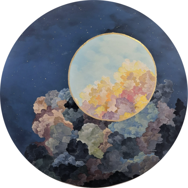 Painting for sale online - Golden memory