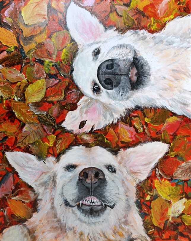 Painting for sale online - Selfie