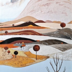 Painting for sale online - Dreams of Forgotten Planets 1