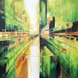 Painting for sale online - Summer in the city