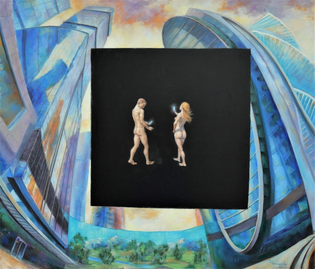 Painting for sale online - Adam and Eve