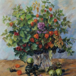 Painting for sale online - Autumn Elephant