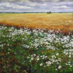 Painting for sale online - Tanyas daisies