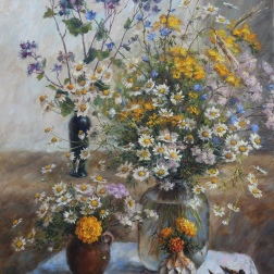 Painting for sale online - Still life with ducks