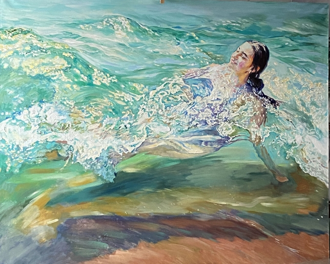 Painting for sale online - Floating