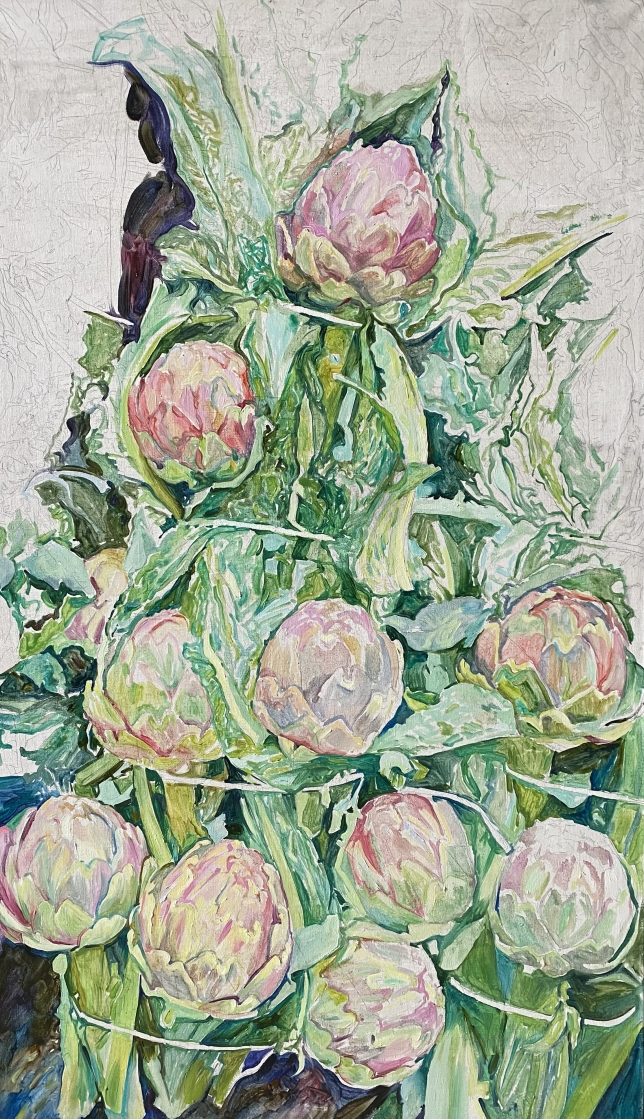 Painting for sale online - Artichokes