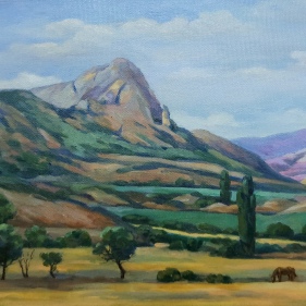 Painting for sale online - Crimean landscape