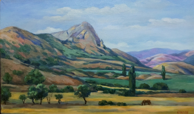 Painting for sale online - Crimean landscape