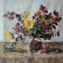 Painting for sale online - Still life of September