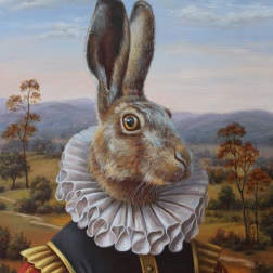 Painting for sale online - Mister Hare