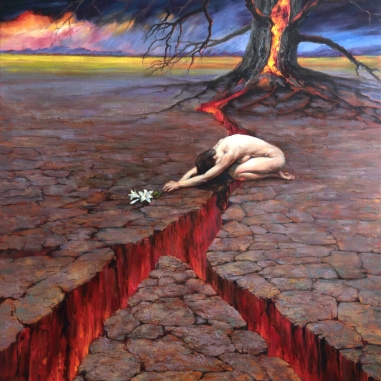 Painting for sale online - Eves Loneliness