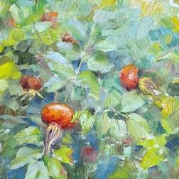 Painting for sale online - Rose hip