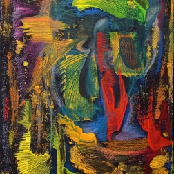 Painting for sale online - Abstract composition 76