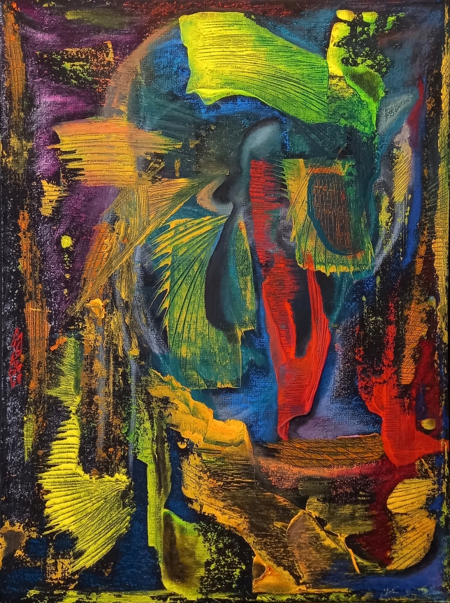 Painting for sale online - Abstract composition 76