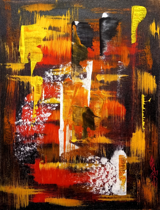 Painting for sale online - Amber