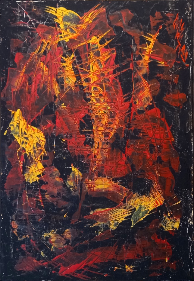 Painting for sale online - Fire of Autumn