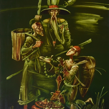 Painting for sale online - Restless Wealth