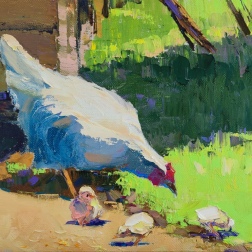 Painting for sale online - Chicken