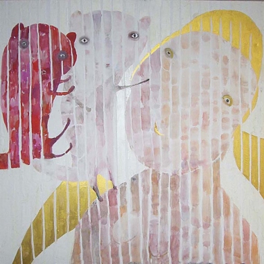 Painting for sale online - Two cats