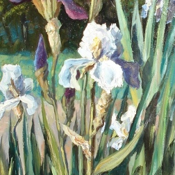 Painting for sale online - Irises
