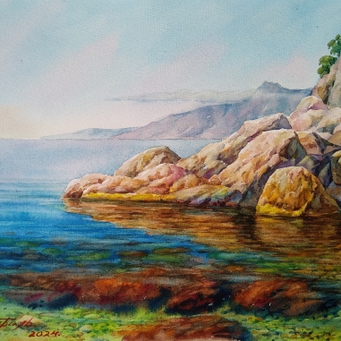 Painting for sale online - At the shore