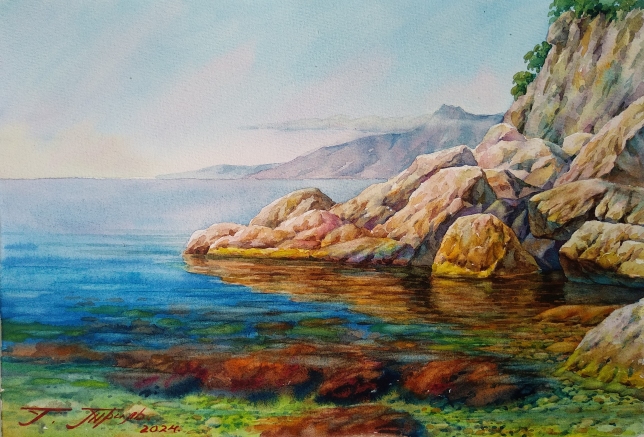 Painting for sale online - At the shore