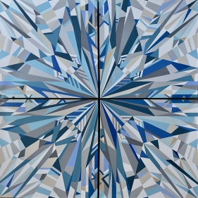 Painting for sale online - CRYSTAL BLUE