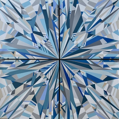 Painting for sale online - CRYSTAL BLUE