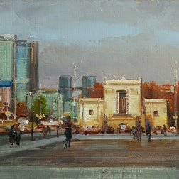Painting for sale online - Let's go to the Dynamo station