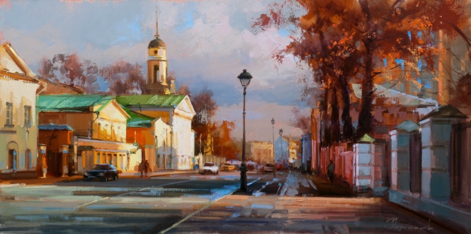 Painting for sale online - Autumn. The Vasilchikov Estate by B. Nikitskaya