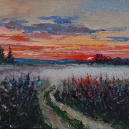 Painting for sale online - Road to the Sun