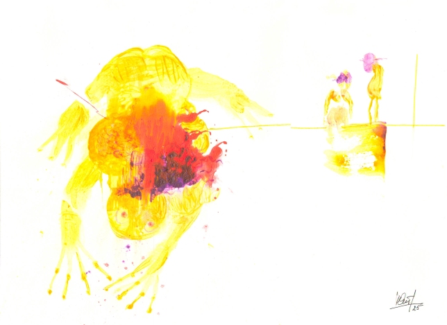 Painting for sale online - Прилёт