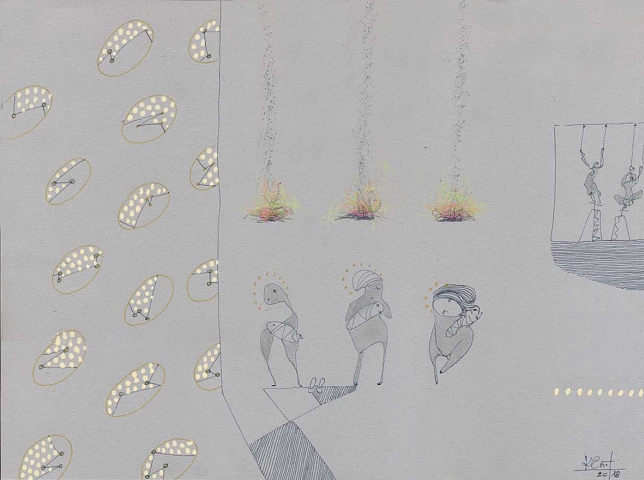 Painting for sale online - Series Tenderness: Ivanova, Petrova, Sidorova