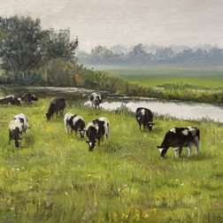 Painting for sale online - In the vicinity of the village of Runovo