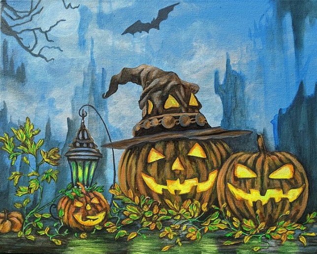 Painting for sale online - Halloween