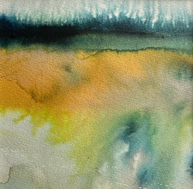 Painting for sale online - Evening on the Sylva River I