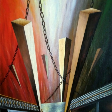 Painting for sale online - An Unlikely Confluence of Unlikely Events