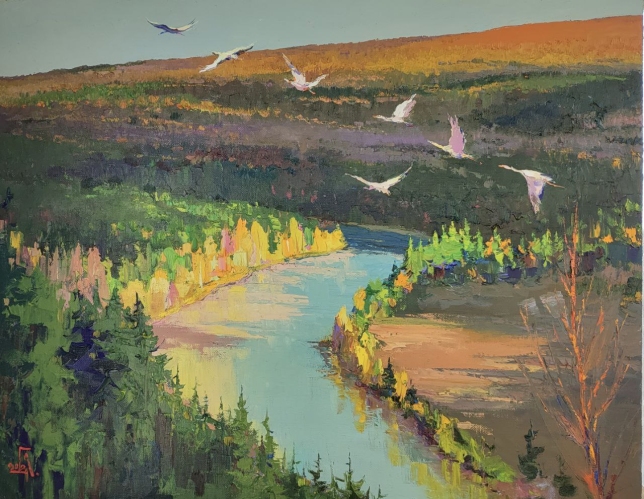 Painting for sale online - Dont forget your nests