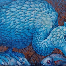 Painting for sale online - Sunset after the Battle