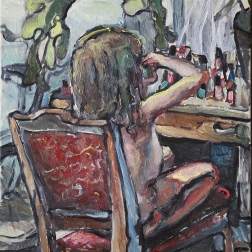 Painting for sale online - Girl painting her nails